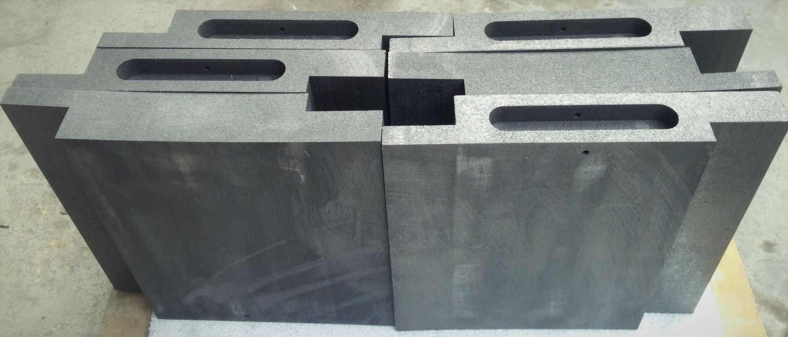 Tấm Graphite bôi trơn, Bột than chì,  Tấm Graphite chặn đầu lò , Gioăng Graphite